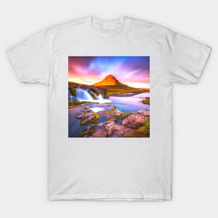 nature waterfall T-Shirt